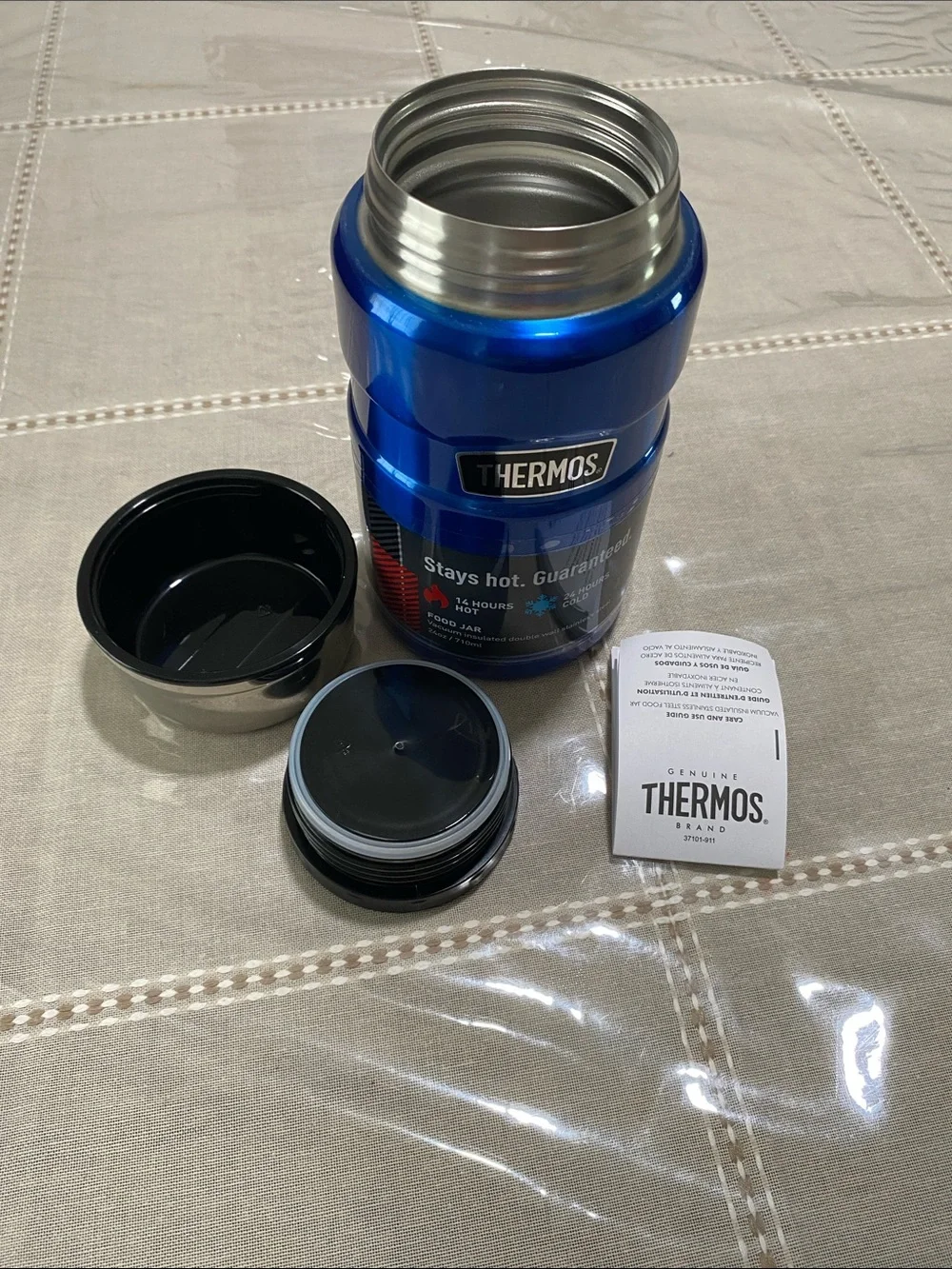 Thermos durable vacuum